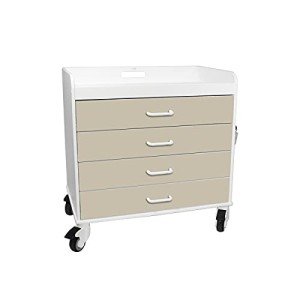 TrippNT Extra Wide Locking Cart with Drawers