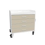 TrippNT Extra Wide Locking Cart with Drawers