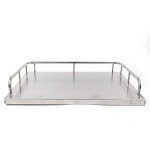 2-Layer Mobile Trolley Cart for Labs