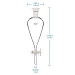 Separatory Funnel and Lab Stand Set - 500 ml