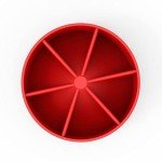 Rubber Flask Stand for 5L Round Bottom Flasks