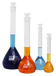 Vee Gee Scientific Class A Volumetric Flask Set