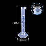 Plastic Graduated Measuring Cylinder Set with Spout
