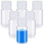Tatuo 6 Pack 2 oz Wide Mouth Reagent Bottles
