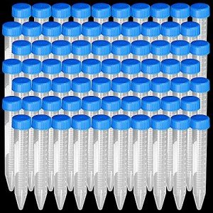 ZOENHOU 200 Pack Plastic Centrifuge Tubes, 15ml