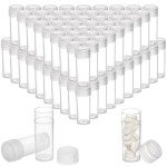 200 Small 5ml Pill Bottles – Clear Storage Vials