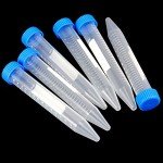 ZOENHOU 200 Pack Plastic Centrifuge Tubes, 15ml