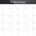 Othmro 7ml Plastic Centrifuge Tube Set, 200pcs