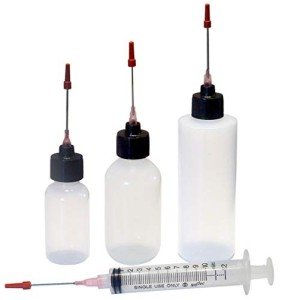 Plastic Squeeze Bottles with Stainless Applicators – 1oz to 10ML