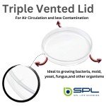 SPL Sterile Petri Dishes, 90x15mm, Case of 500