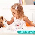 Hoteam 100 Clear Test Tubes with Lids