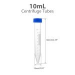 Estresen 10mL Graduated Centrifuge Tubes - 100 Pack
