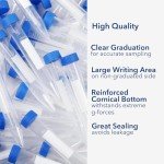 Estresen 10mL Graduated Centrifuge Tubes - 100 Pack