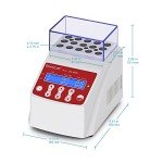 StonyLab Mini Digital Dry Bath Incubator with Lid