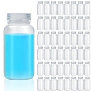 48-Pack 4 oz Wide Mouth Sample Bottles