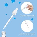 Glass Dropper Pipettes for SodaStream Bubly Drops (6 Pcs)