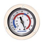 Vapor Capillary Flanged Panel Mount Thermometer