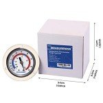 Vapor Capillary Flanged Panel Mount Thermometer