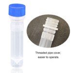 20-Pack 1.5ml Cryovial Test Tubes with Caps
