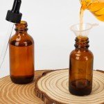 2oz Amber Glass Dropper Bottles - 24 Pack