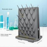 Double-Sided Drying Rack with 54 Pegs