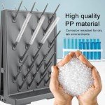 Double-Sided Drying Rack with 54 Pegs