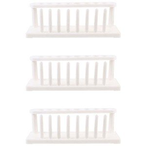 Test Tube Holder Rack with 8 Pins and Wells