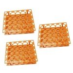 3-Piece Laboratory Tube Storage Rack Set