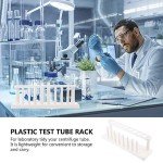 Test Tube Holder Rack with 8 Pins and Wells