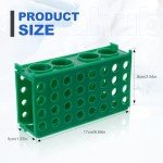 5-Pack Colorful 4-Way Plastic Tube Racks