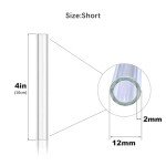 4" Glass Blowing Tubes Set with Cleaning Brush