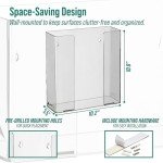 Wall-Mounted Acrylic Glove Holder for Labs