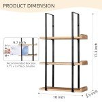 Wooden Wall-Mounted Glove Holder Dispenser Organizer