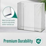 Wall-Mounted Acrylic Glove Holder for Labs
