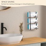 Wooden Wall-Mounted Glove Holder Dispenser Organizer