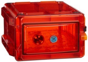 SP Bel-Art Amber Vertical Desiccator Cabinet 0.7 cu ft