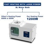 Digital Lab Water Bath Heater, 8L, 1200W
