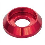 60PCS M3 Red Anodized Aluminum Counterbore Washers