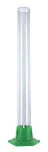 10" Glass Hydrometer Test Jar with Plastic Base