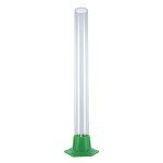 10" Glass Hydrometer Test Jar with Plastic Base