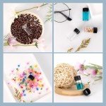 20pcs 3ml Clear Glass Bottles with Caps