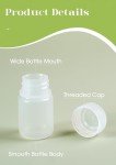 12 Pcs 1oz Leak-Proof Lab Sample Bottles