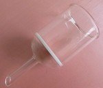 Deschem 2000ml Glass Buchner Funnel with Coarse Filter