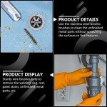 6-Pack Stainless Steel Straw and Bottle Cleaning Brushes