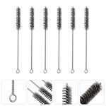 6-Pack Stainless Steel Straw and Bottle Cleaning Brushes