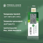 Freshliance USB Temperature Data Logger with LCD Display
