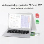 Freshliance USB Temperature Data Logger with LCD Display