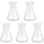 Erlenmeyer Flask Set - 5pcs 50ml Plastic