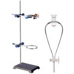 Separatory Funnel and Lab Stand Set, 1000 ml