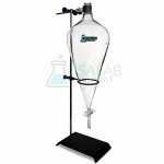 USA Lab Separatory Funnel with PTFE Valve Options